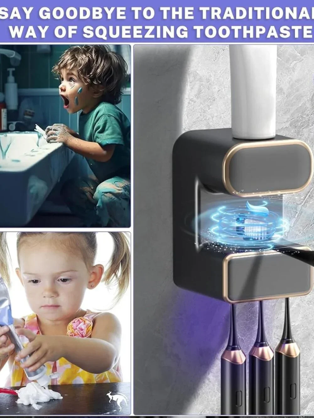 Wekity Automatic Toothpaste Dispenser